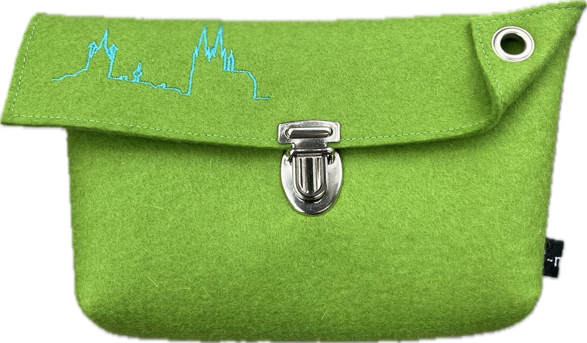 Kosmetiktasche mit Boden