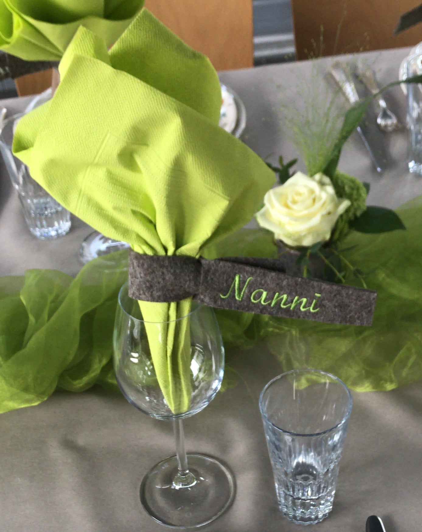 Serviettenringe/Platzkarte
