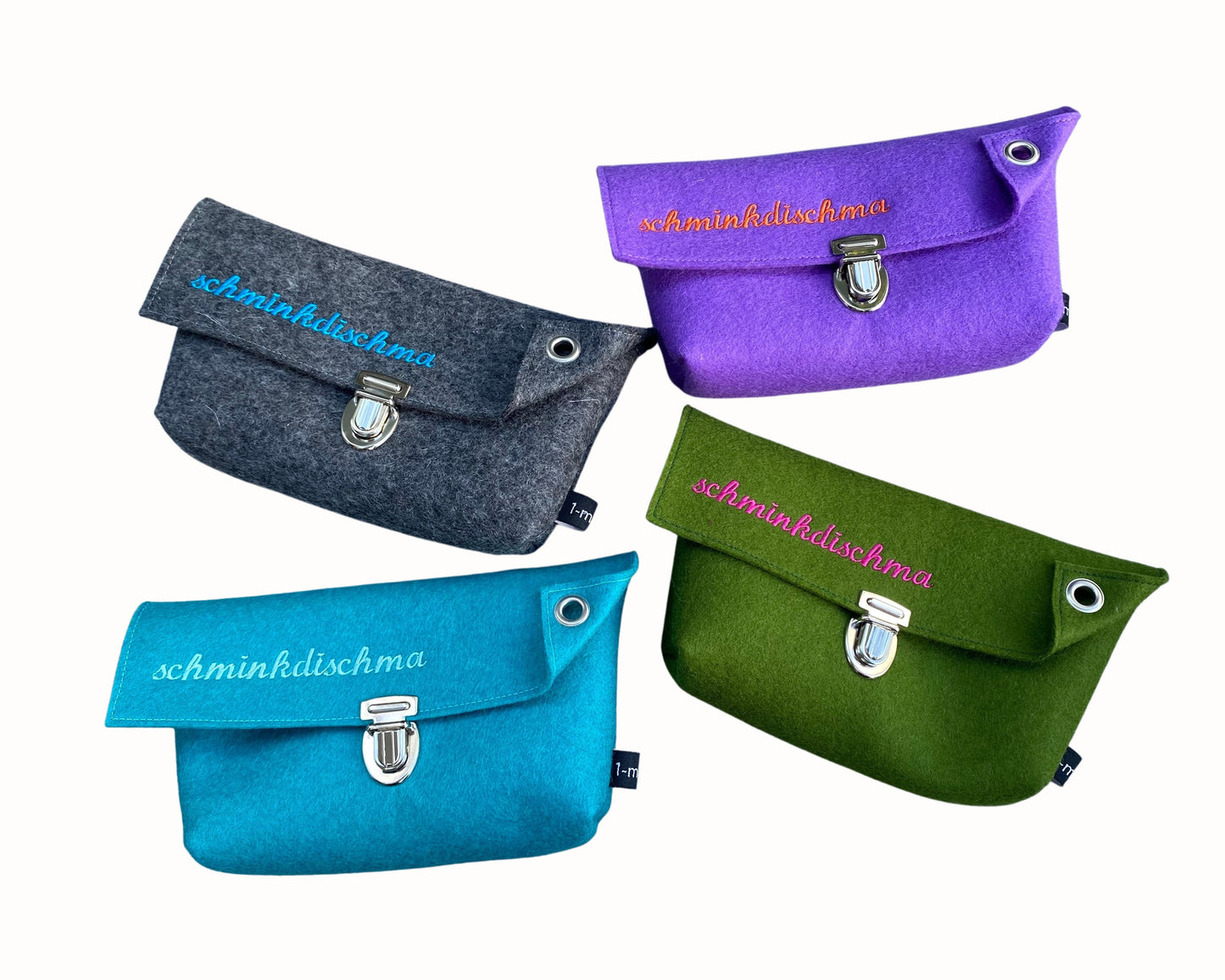 Kosmetiktasche mit Boden