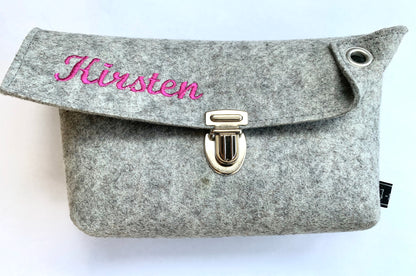 Kosmetiktasche mit Boden